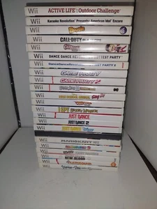 GIOCHI Wii - 23 tra cui scegliere - Mario - Links - M&M's - Call of Duty - Molto, molto altro - Foto 1 di 24