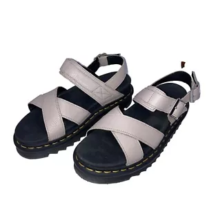 VGC Doc Martins Voss II Women's Sandals Vintage Taupe Size 8 - Picture 1 of 8