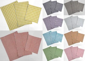 Karierte Gingham Arbeitsplatte Schutz Schieber Matten - Bild 1 von 9