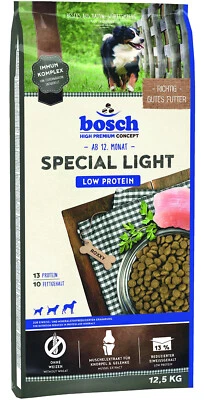 BOSCH 12,5 kg Special Light Diät Hundefutter Trockenfutter - Geflügel & Gemüse - Bild 1 von 4