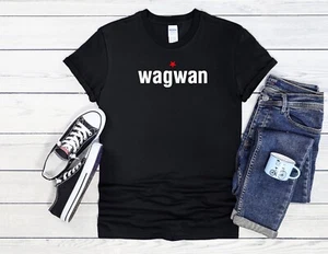 Wagwan camicia gergo giamaicano divertente uomo donna unisex t shirt felpa con cappuccio baseball 4044 - Foto 1 di 7
