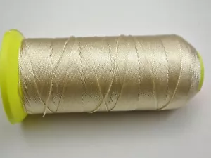 One Spool corda filo perline in nylon beige 210D/12,9,6,3 taglia a scelta - Foto 1 di 6