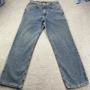 Vaqueros para hombre Eddie Bauer 30 de ajuste relajado azul - Imagen 1 de 9