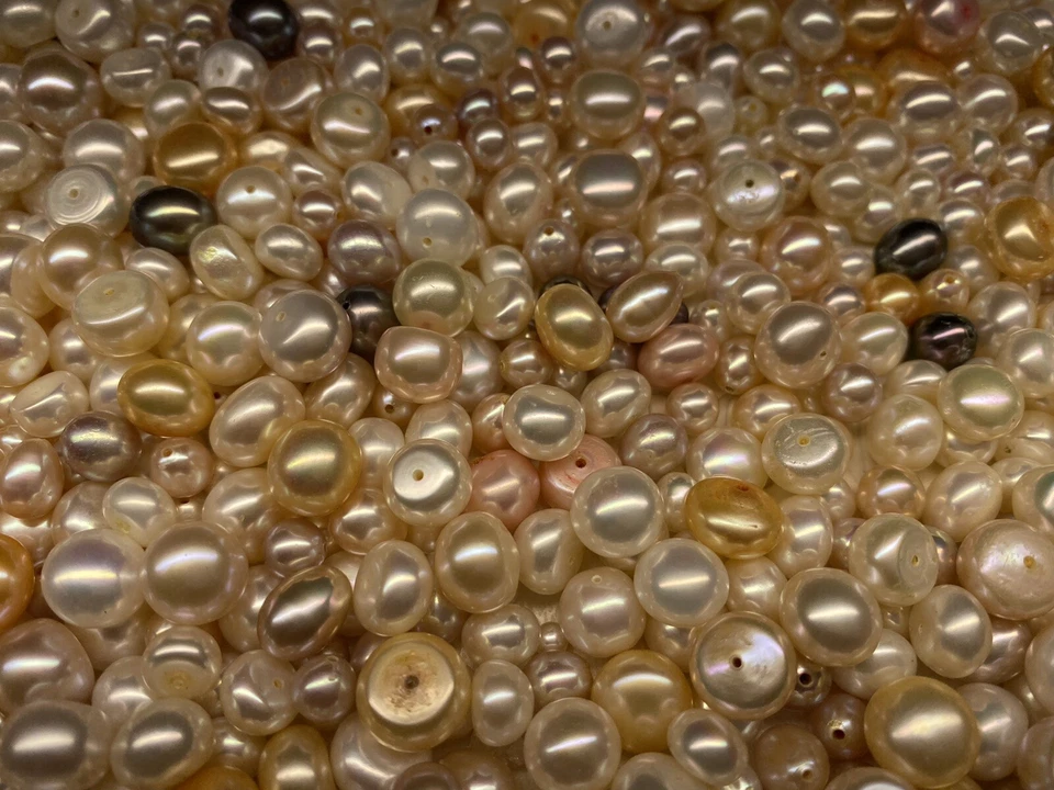 500 cuentas de perlas aaa mezcla para joyería de oro producto de alta calidad 6 - 10 mm Foto 1 de 4