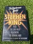THE BACHMAN BOOKS 4 STEPHEN KING NOVELS HARDBACK RAGE THE RUNNING MAN ROADWORK