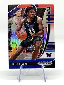 Isaiah Stewart 2020 Panini Prizm Draft Picks Red White & Blue #26 RC Huskies - Picture 1 of 2