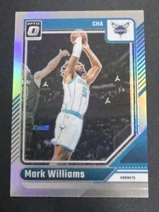 2024-25 Panini Donruss Optic Basketball #181 MARK WILLIAMS Holo Hornets - Picture 1 of 2