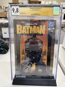 ABSOLUTE BATMAN #1 CVR A, CGC 9.8 SIGNED SCOTT SNYDER 1ST PRINT - Picture 1 of 2