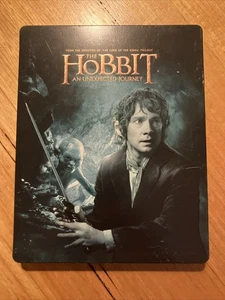 The Hobbit An Unexpected Journey Blu-Ray Limited Edition Steelbook Free Postage - Bild 1 von 10