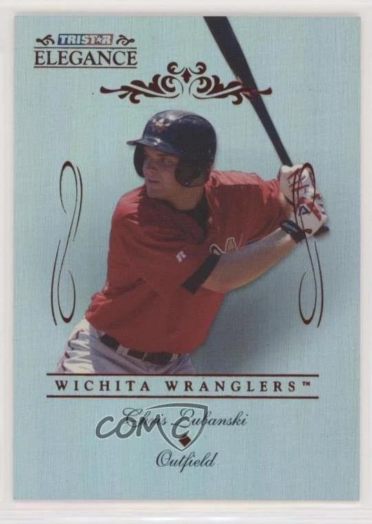 2007 TRISTAR Elegance Red /25 Chris Lubanski #65 - Image 1 of 2