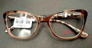NEU SALSA BRILLE GESTELL SA20201 Schildpatt/Braun 53-17-140 Cat Eye Vollrand  - Bild 1 von 7