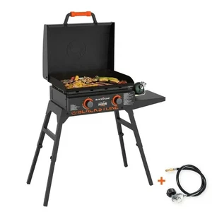 Blackstone Adventure Ready 2-Brenner 22" Propan Omnivore Grillplatte mit Ständer - Bild 1 von 24