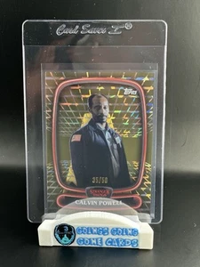 2025 Topps Stranger Things High Tek #34 Calvin Powell Gold Diffractor 35/50 - Picture 1 of 2
