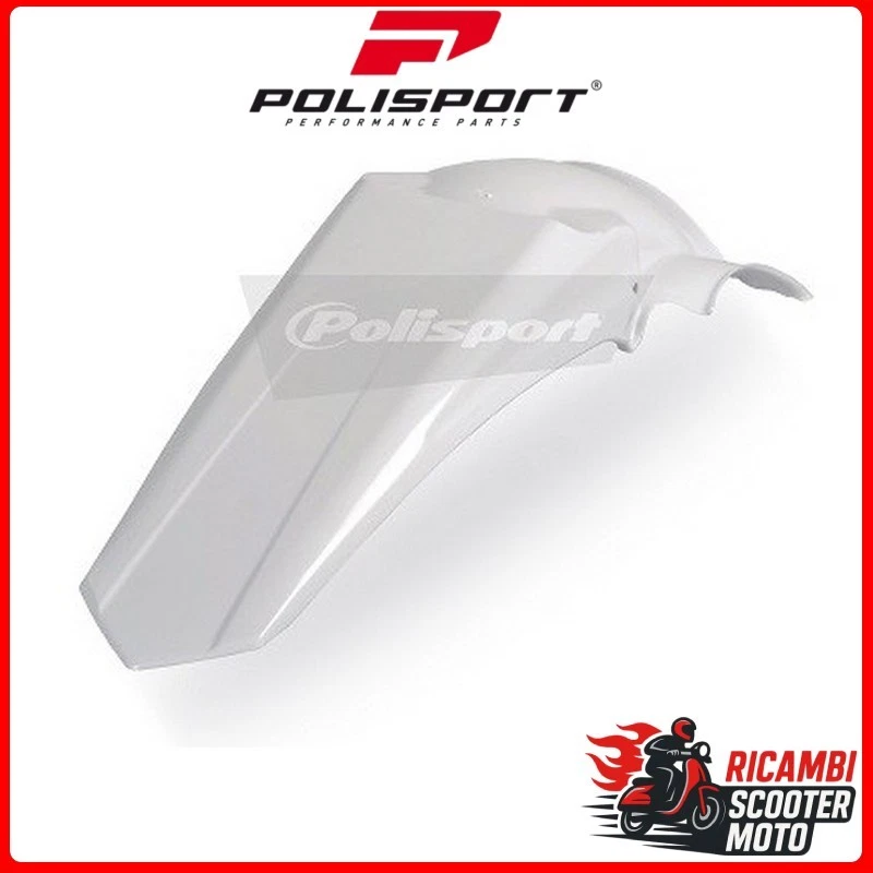 WHITE REAR FENDER Yamaha Wr 250 F 2007-2014 P8569400001#1 - Image 1 of 1