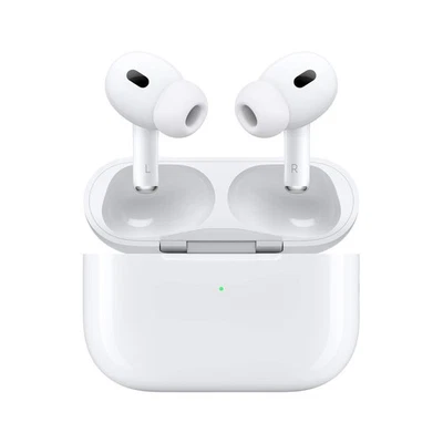 Apple AirPods Pro 2 White With USB-C Charging Case In Ear Headphones MTJV3AM/A - - Image 1 of 4