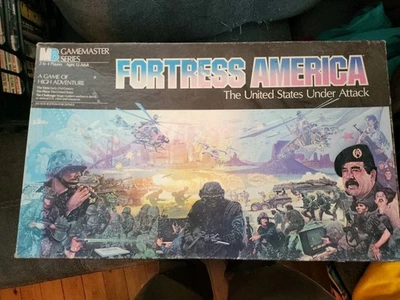 Juego de mesa Fortress America 1986 Milton Bradley completo Foto 1 de 4