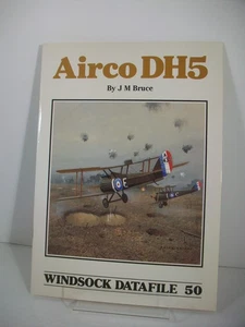 Windsack Datendatei # 50 - Airco DH5 - von J.M. Bruce in sehr gutem Zustand - Bild 1 von 2