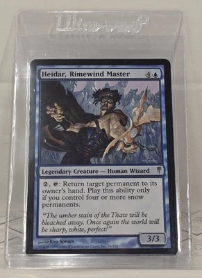 MTG Magic The Gathering Heidar, Rimewind Master #36/155 Coldsnap 2007 LP - Image 1 of 3