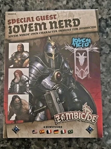 Zombicide Special Guest Joven Nerd 4 Survivors Expansion Miniatures Set - Picture 1 of 2