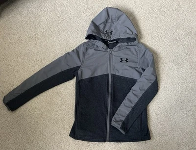 Chaqueta con capucha Under Armour cremallera completa.  Juvenil Grande Foto 1 de 4