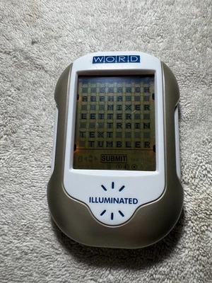 Techno Source Word Illuminated Handheld Electronic Puzzle Game . - Image 1 of 4