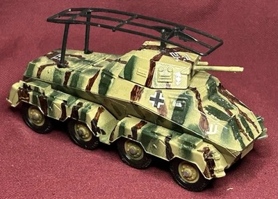 1:43 Solido Verem 6051 German WW2 Bussing SdKfz 232 Armor Car Made France No Box - Image 1 of 4