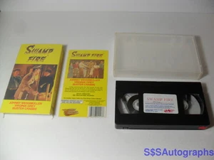 SWAMP FIRE WWII Era 1946 Movie NAVY Military Movie B&W Johnny Weissmuller Video - Picture 1 of 12