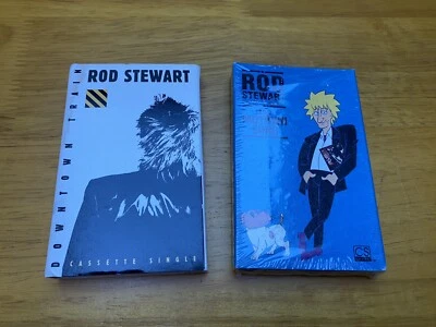 Rod Stewart Downtown Train & The Motown Song Cassette Single - Image 1 of 4