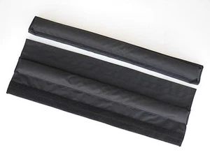 Vitamin Blue 36" Roof Rack Pads WIDE Non Fade Black (MADE USA) TRUCK RACK PADS - Picture 1 of 1
