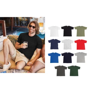 Fruit of the Loom Men's Super Premium Tee - T-shirt - Picture 1 of 16