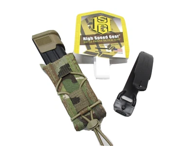 HIGH SPEED GEAR MULTICAM SINGLE PISTOL TACO MAGAZINE POUCH HSGI LT MOLLE/PALS - Image 1 of 4