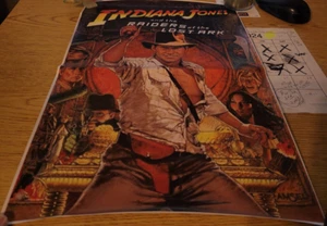 12 Inch x 18 Inch Indiana Jones Raiders Of The Lost Ark Canvas Poster - Picture 1 of 1