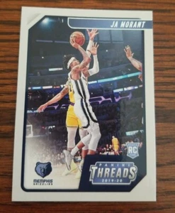 2019-20 Panini Chronicles Threads Ja Morant Rookie RC #84 - Picture 1 of 6