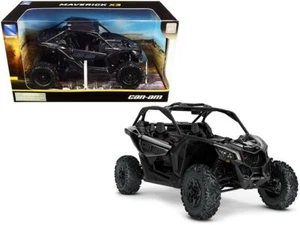 CAN-AM Maverick X3 ATV Triple Black 1/18 Diecast Model by New Ray - Picture 1 of 1