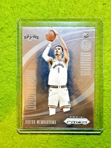 Victor Wembanyama DECA ROOKIE CARD SILVER CHROME SP RC 2023 Prizm DOWNTOWN BOUND - Picture 1 of 24