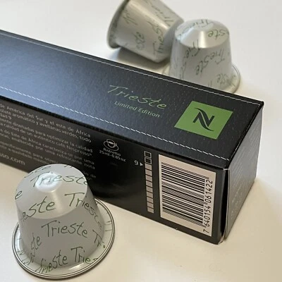 Nespresso TRIESTE Capsules Limited Coffee Espresso ORIGINAL OL Pods aftr vanilla - Image 1 of 4