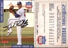 Jon Michael Redding Signed 2010 Grandstand Inland Empire 66ers #NNO Card Auto AU