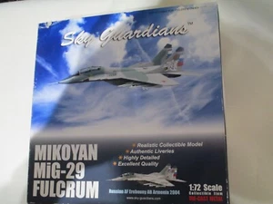 SKY GUARDIANS 1:72 MIG-29 FULCRUM FUERZA AÉREA RUSA EREBOUNY AB ARMENIA 2001 - Imagen 1 de 5