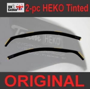 for FORD TRANSIT CUSTOM / TOURNEO CUSTOM MK2 2023-up 2-pc Wind Deflectors HEKO - Picture 1 of 12