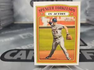SPENCER TORKELSON 2021 Topps Heritage Minor League IN ACTION #189 - Tigers - Picture 1 of 2