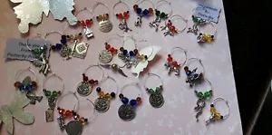 Harry Potter Inspired Wine Glass Charms - Picture 1 of 10
