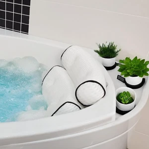 Simply Serene Badewannenkissen für Kopf & Nacken - Kissen in Spa-Qualität zum Entspannen - Bild 1 von 11