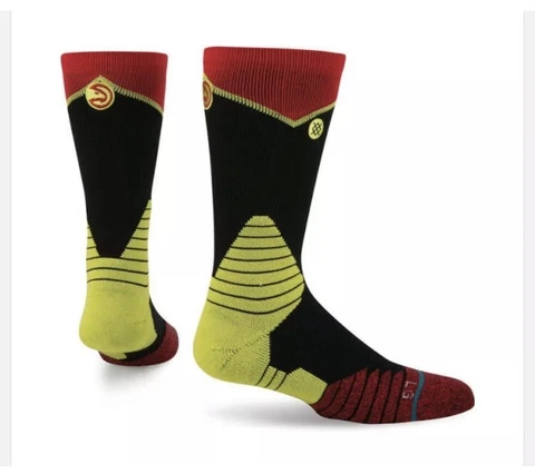 Atlanta Hawks Stance Core Crew Socks Men's Medium (6-8.5) New With Tags Cover