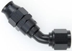 Fragola 686008-BL -8 AN 60 Degree P.T.F.E Hose End Black Real-Street @Speed Tech - Picture 1 of 1