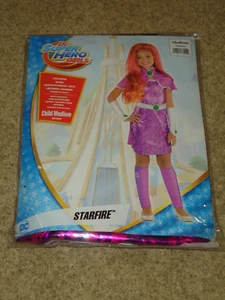 Costume, Female, DC Super Hero Girls, Starfire, Child M 8-10, NIP - Picture 1 of 4