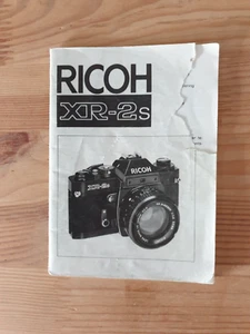 Booklet Instruction Manual - RICOH XR-2s - Dutch / Nederlands - Picture 1 of 2