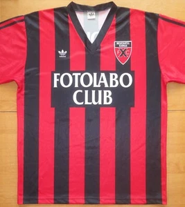 1992/93 Neuchatel Xamax #2 Switzerland Adidas Size XL Football Shirt Jersey - Picture 1 of 6