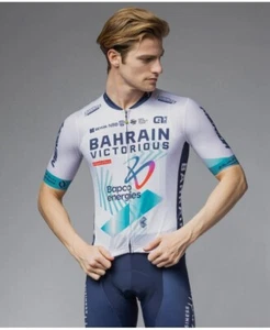 CYCLING SHORT SLEEVE JERSEY BRAND: ALÉ PRIME PRO TEAM BAHRAIN VICTORIOUS - Picture 1 of 8