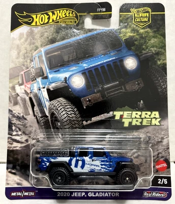 Hot Wheels Premium Car Culture Real Riders Terra Trek 2/5 2020 Jeep Gladiator - Image 1 of 3