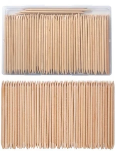 200Pcs Wooden Wax Sticks - Borogo Eyebrow, Lip, Nose Small Waxing Applicator... - Picture 1 of 7